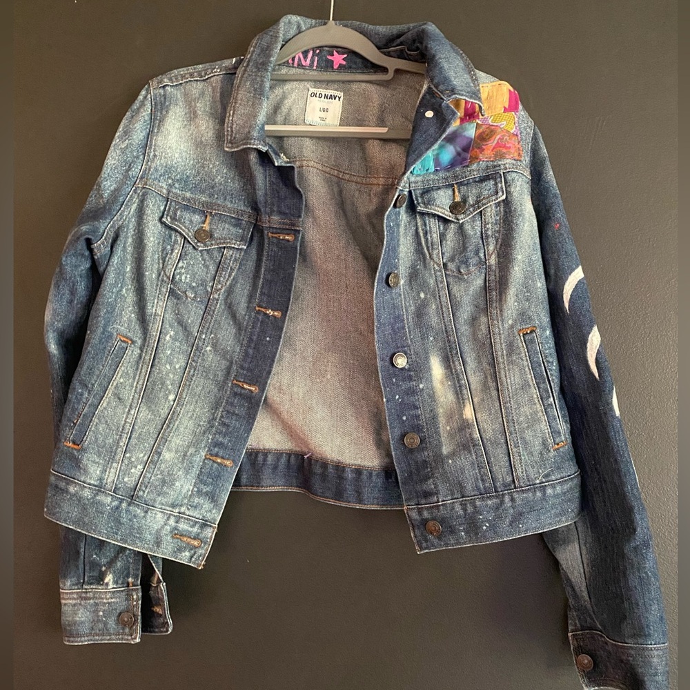 Unique, Custom Designed Jean Jacket - image 1